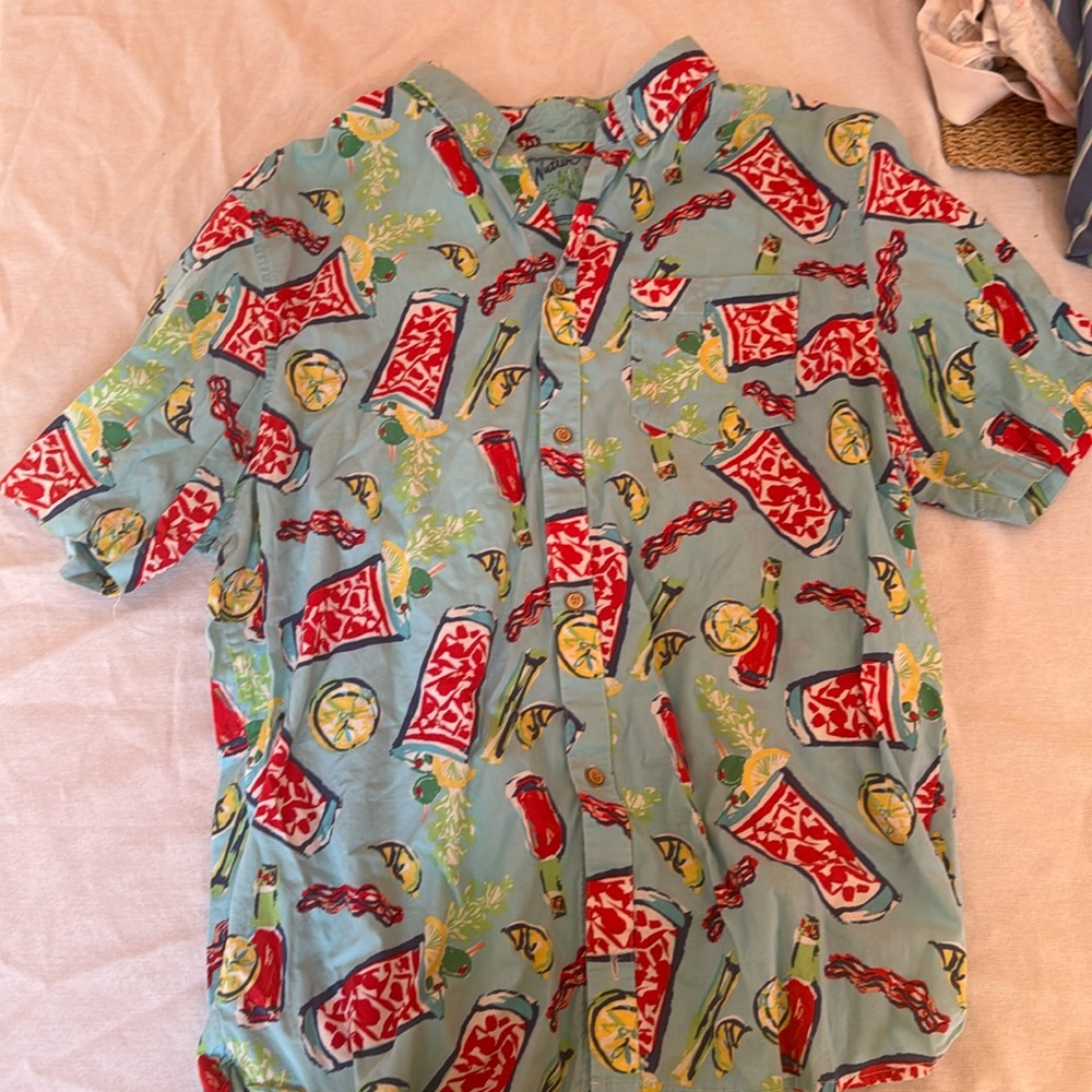 Chubbies Bloody Mary Button-Down Large